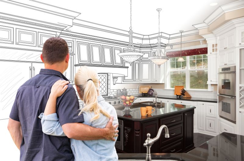 Cherry Cabinet Remodeling in Conroe, TX