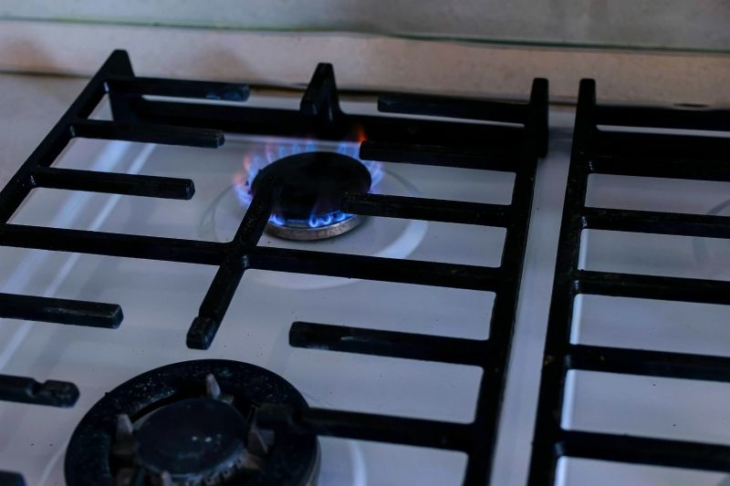 Gas Cooktop Installation detail
