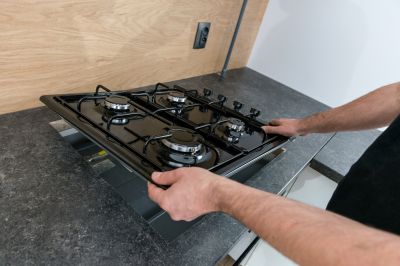 Gas Cooktop Installation detail