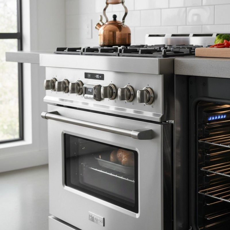 Gas Range Repair detail