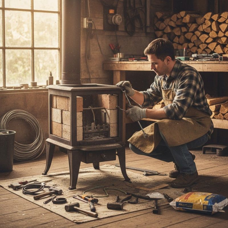 Gas Range Repair detail