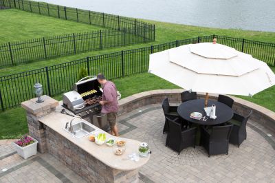 Outdoor Kitchen Construction in Conroe, TX