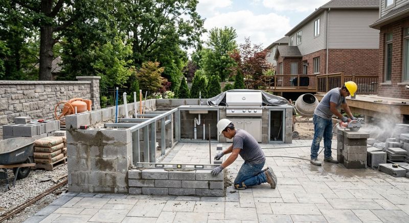 Outdoor Kitchen Renovation in Alpharetta, GA